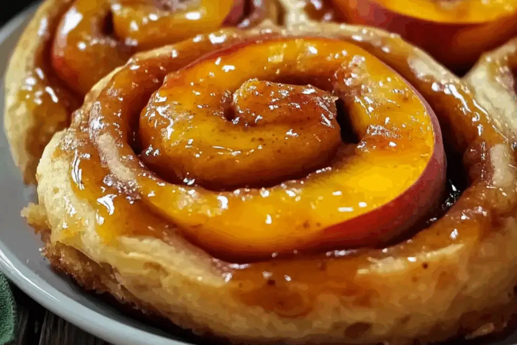Peachy Swirl Bliss Rolls