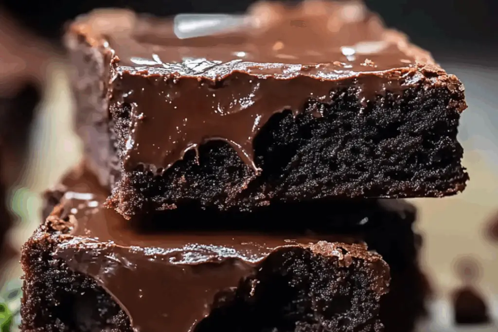 Chocolate Ganache Gooey Brownies