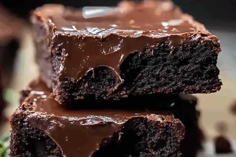 Chocolate Ganache Gooey Brownies
