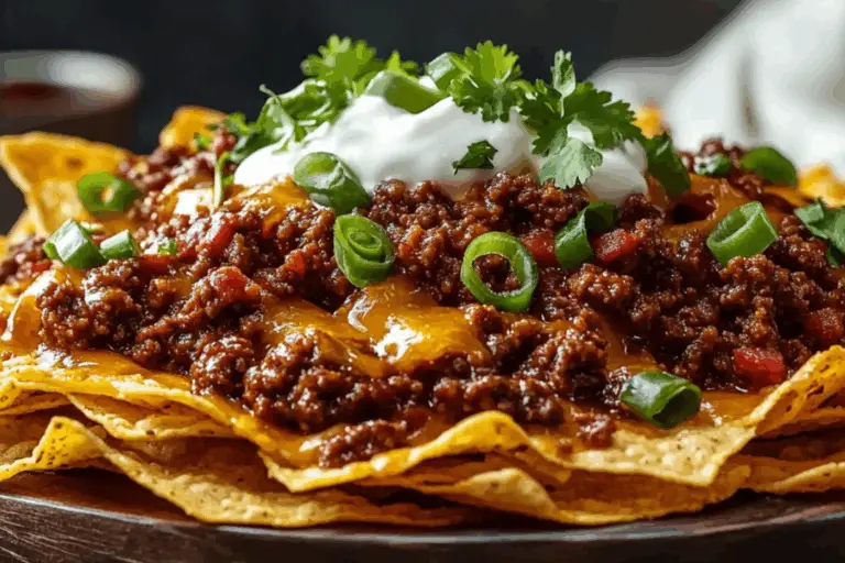 Sweet and Savory Sloppy Joe Nachos