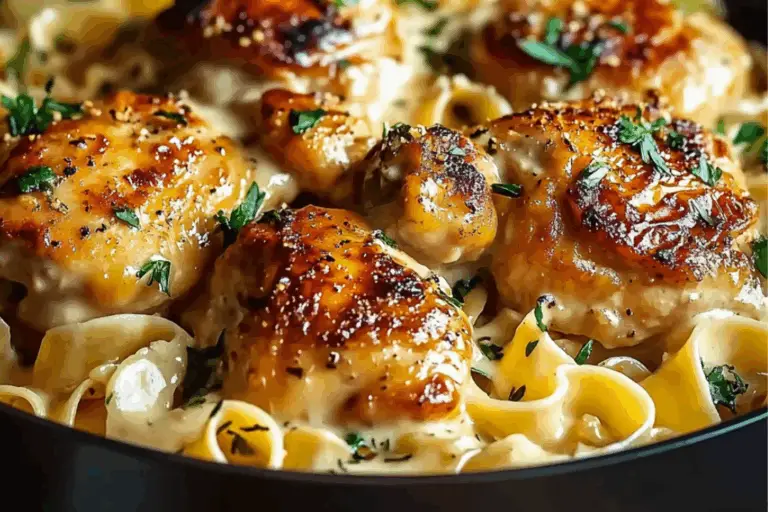 The Recipe One-Pan Chicken with Creamy Buttered Noodles That You Will Follow