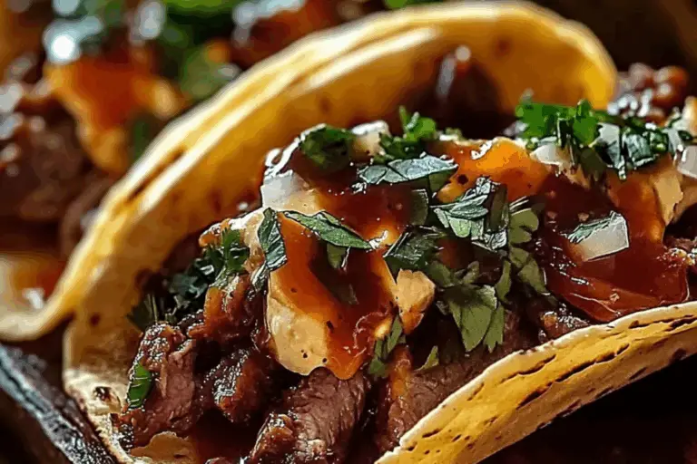 Sweet Heat Street Tacos: Garlic Butter Honey BBQ Beef Edition