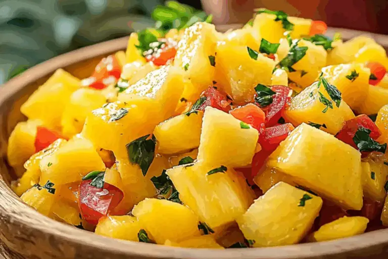 Pineapple Mango Salsa