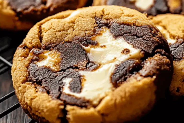 Toasted Milk Marble Cookies