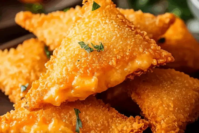 Fried Cheese Stuffed Doritos
