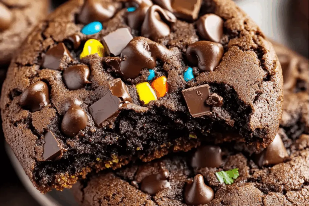 Fudge-Dipped Birthday Bliss Cookies