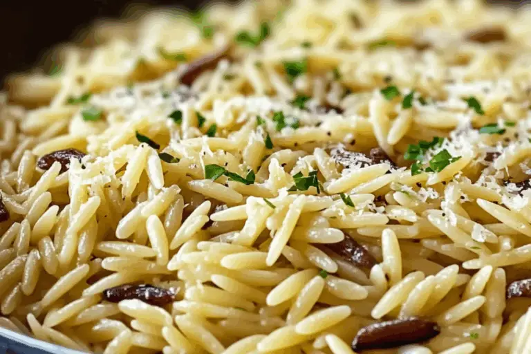 Toasted Orzo with Parmesan