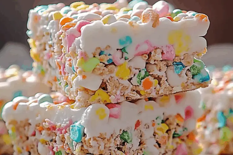 Funfetti Marshmallow Cereal Bars