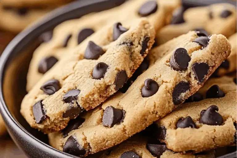 Chocolate Chip Cookie Sticks