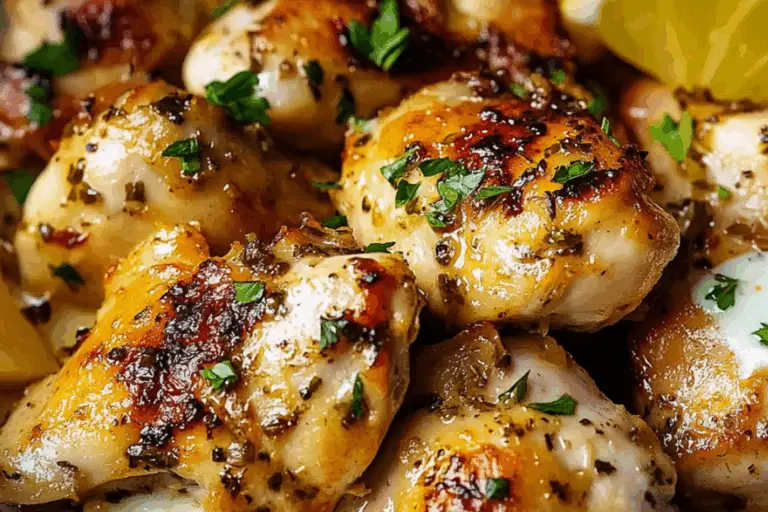Lebanese Lemon Garlic Chicken