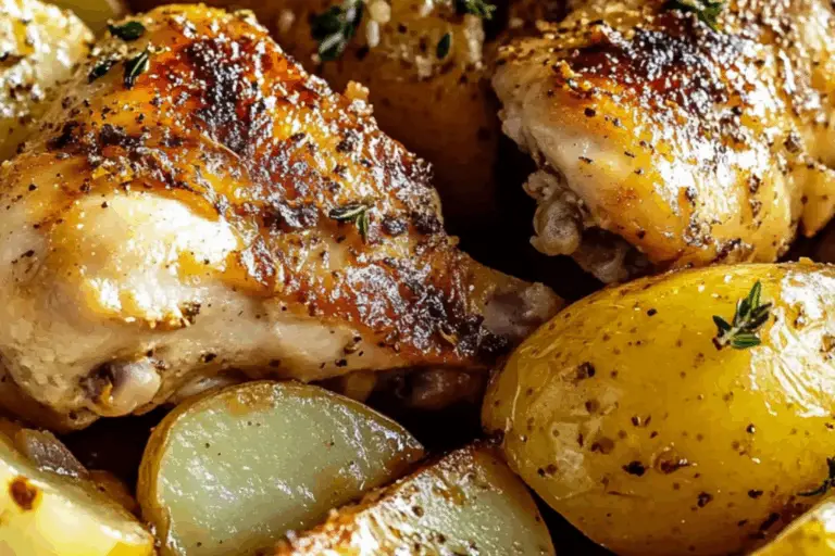 Lemon Greek Chicken and Potatoes