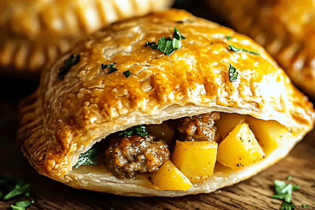 Spiced-Up Comfort in Your Hand: Cajun Cheddar Sausage & Potato Hand Pies