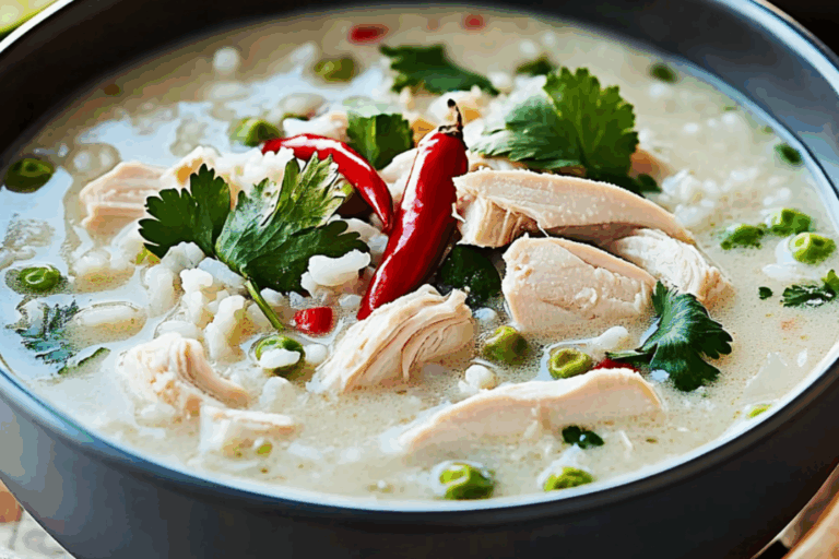 Thai-Style Turkey and Jasmine Rice Soup