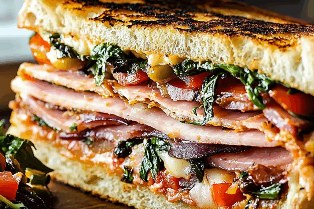 Muffuletta Italian Sandwich