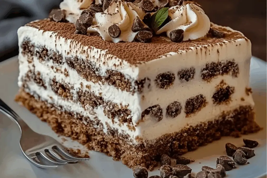 Mocha Chip Dream Stack (Icebox Cake)