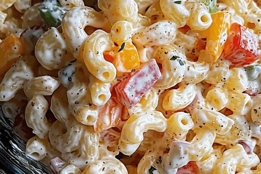 The Ultimate End-of-Summer Macaroni Salad