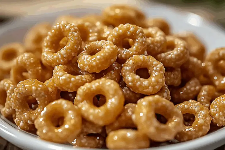 Peanut Butter Cheerio Bites
