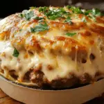 Alfredo Turkey Burger Bake