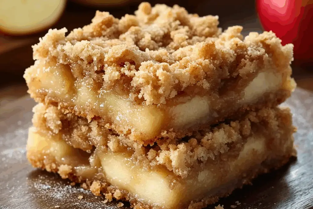 Apple Crumb Bars