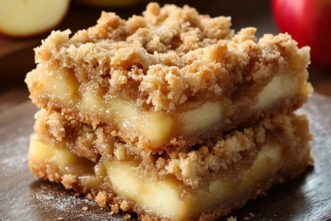 Apple Crumb Bars