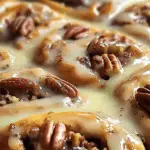 Apple Pecan Cinnamon Roll Bake