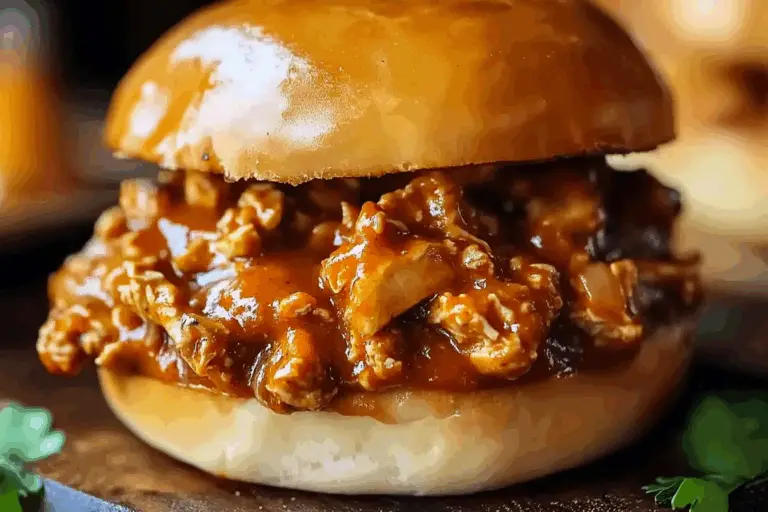 Cajun Chicken Sloppy Joes