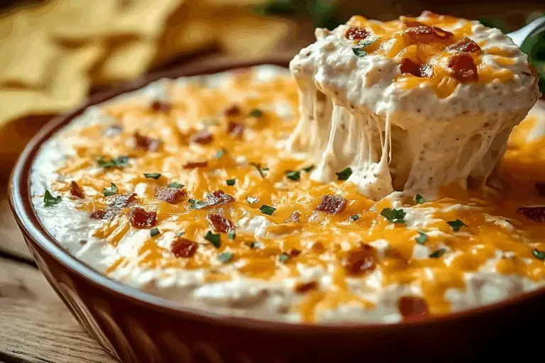 Cheddar Ranch Crack Dip