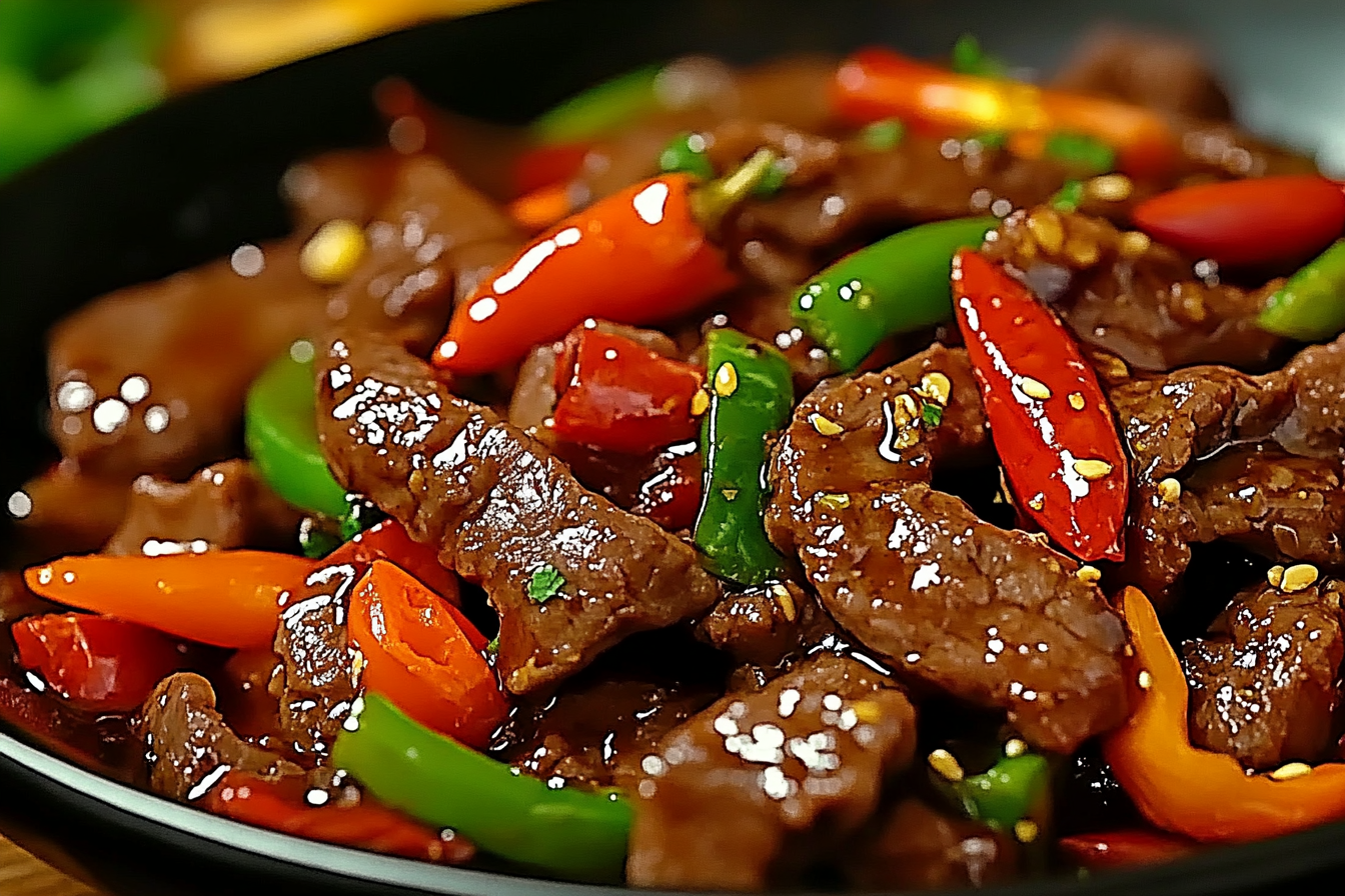 Chinese Pepper Steak