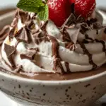 Chocolate Stabilized Whipped Cream