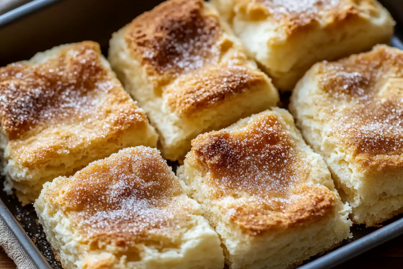 Cinnamon Sugar Butter Swim Biscuits