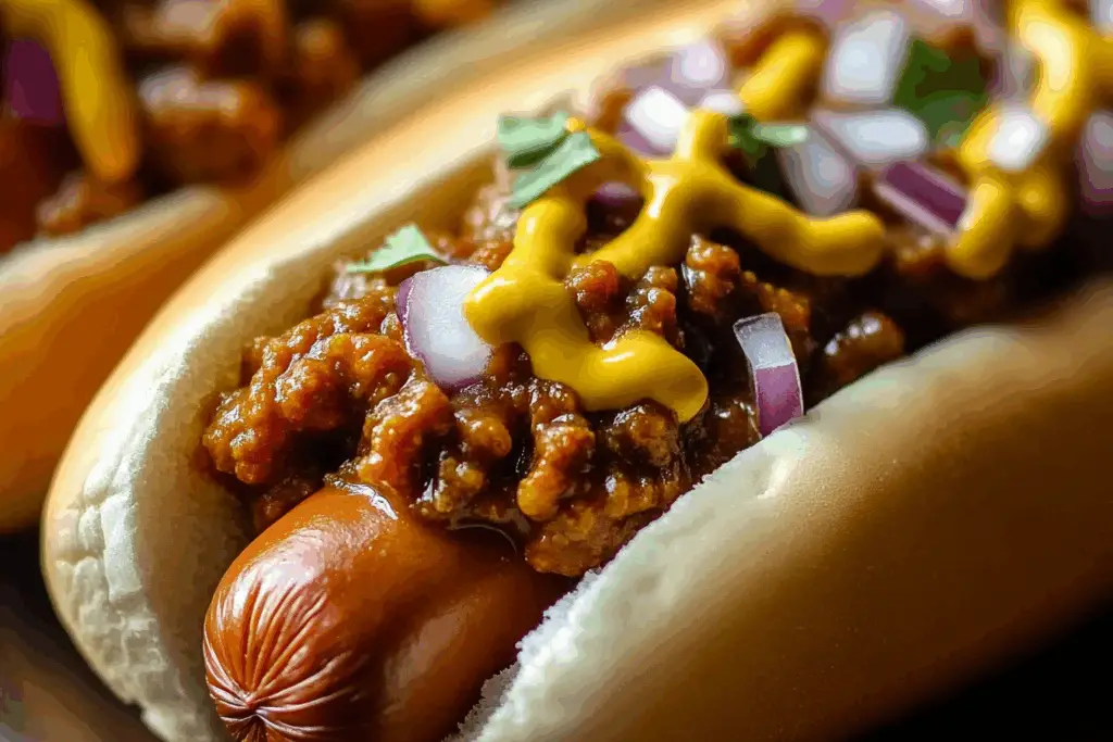 Coney Island Chili Dogs