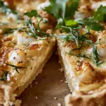 Crab and Tarragon Tart
