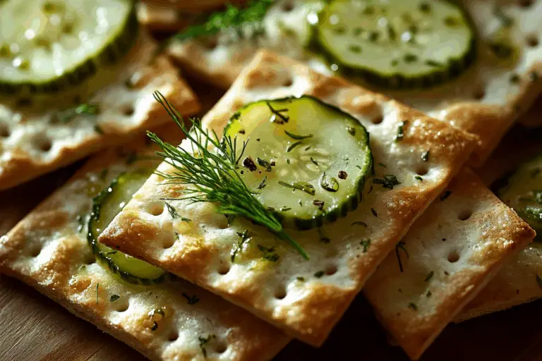 Dill Pickle Saltines Recipe That Elevates Snack Time