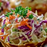 Creamy Ranch Slaw Cups