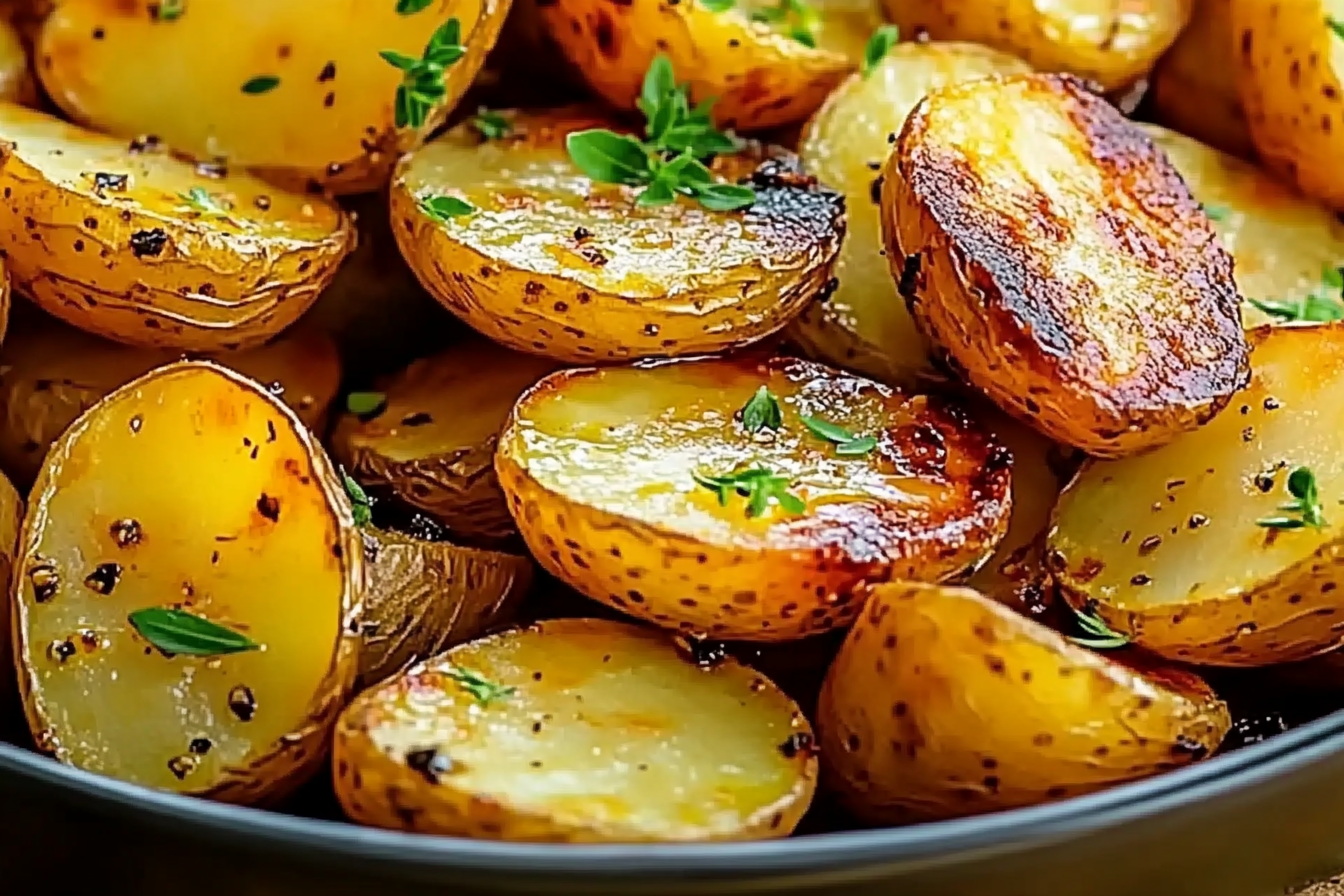 Crispy Air Fryer Sliced Potatoes