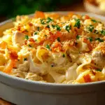 Dolly’s Cozy Chicken Noodle Casserole