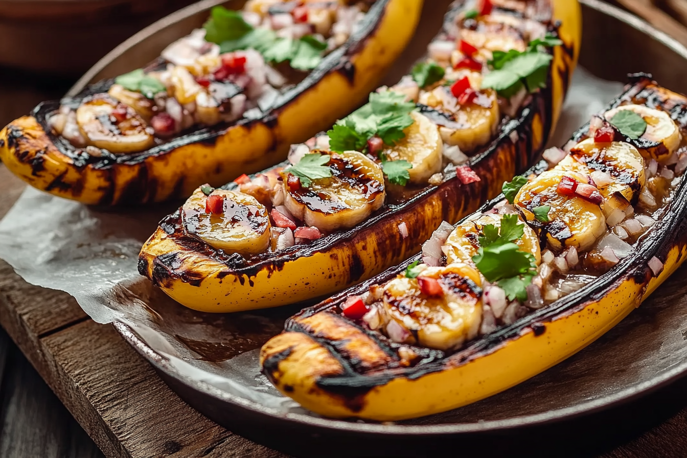 Easy Campfire Banana Boats