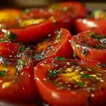 Easy Marinated Tomatoes (Serves 4):