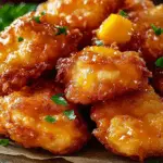 Fresh Peach Fritters