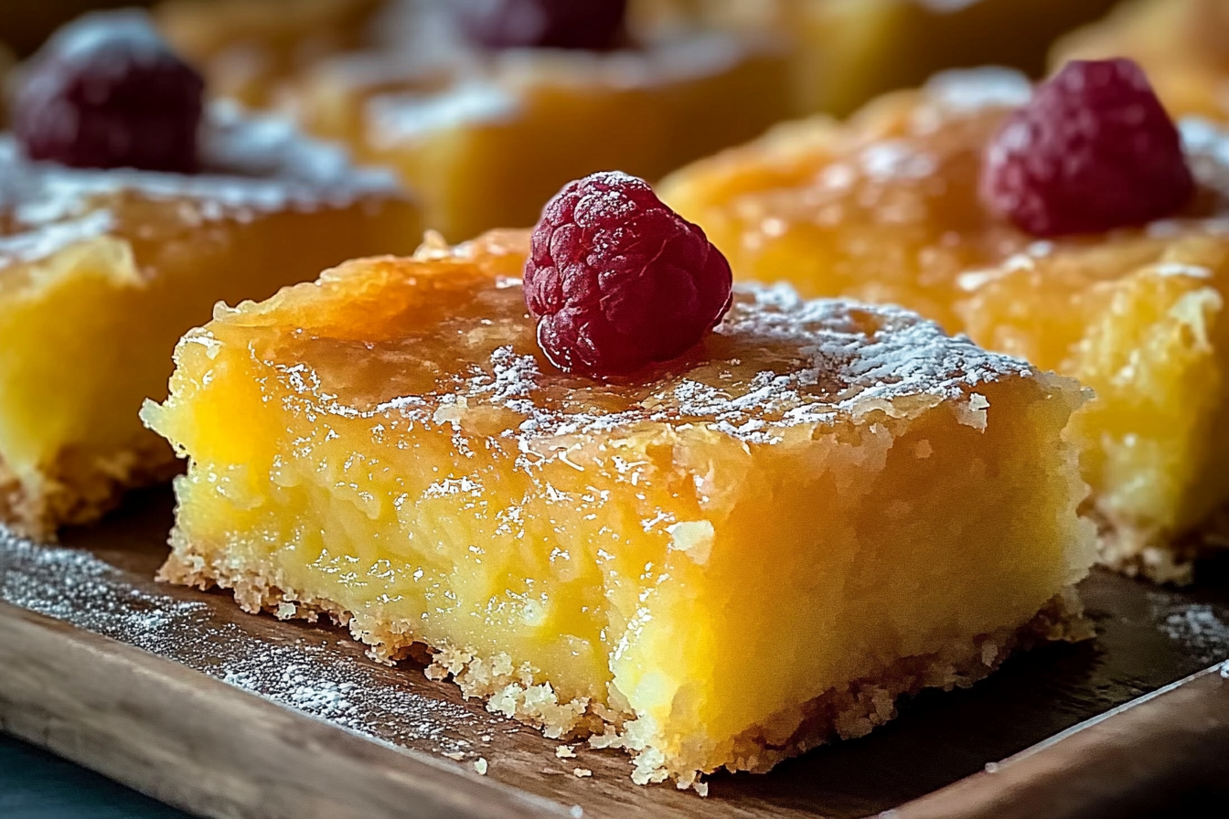 Gooey Butter Cake Bars