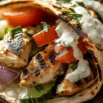 Greek Chicken Gyros