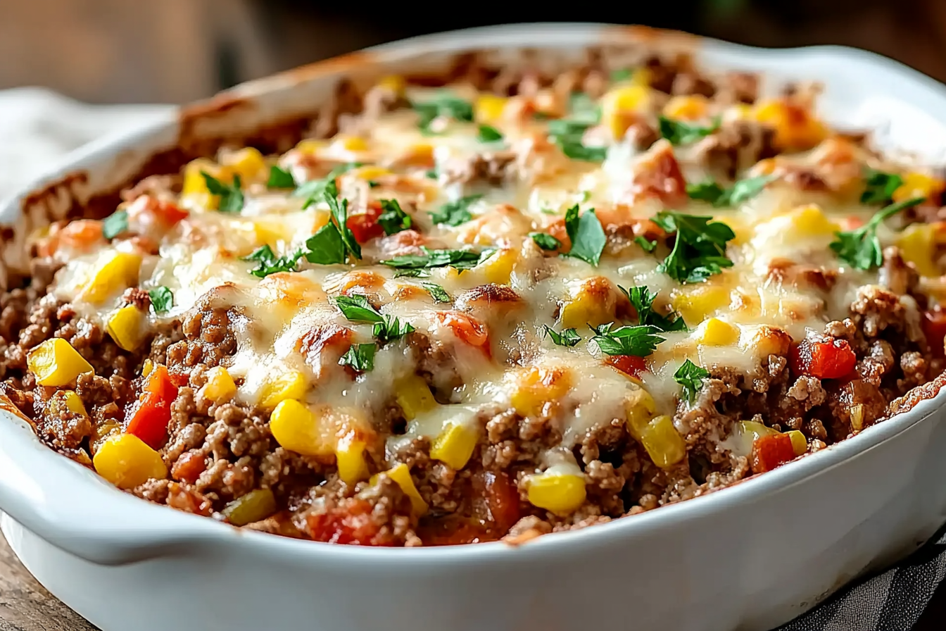 Homestyle Ground Beef Casserole