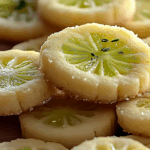 Key Lime Shortbread Cookies