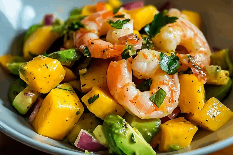 Mango Avocado Shrimp Salad