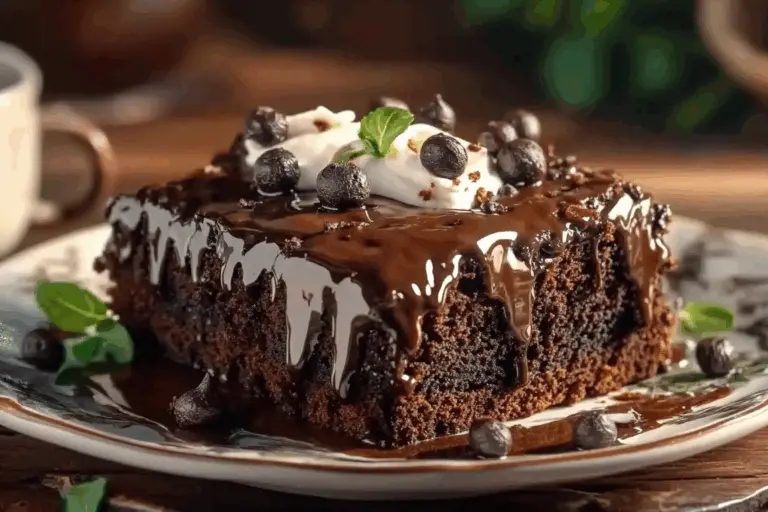 Mississippi Mud Cake