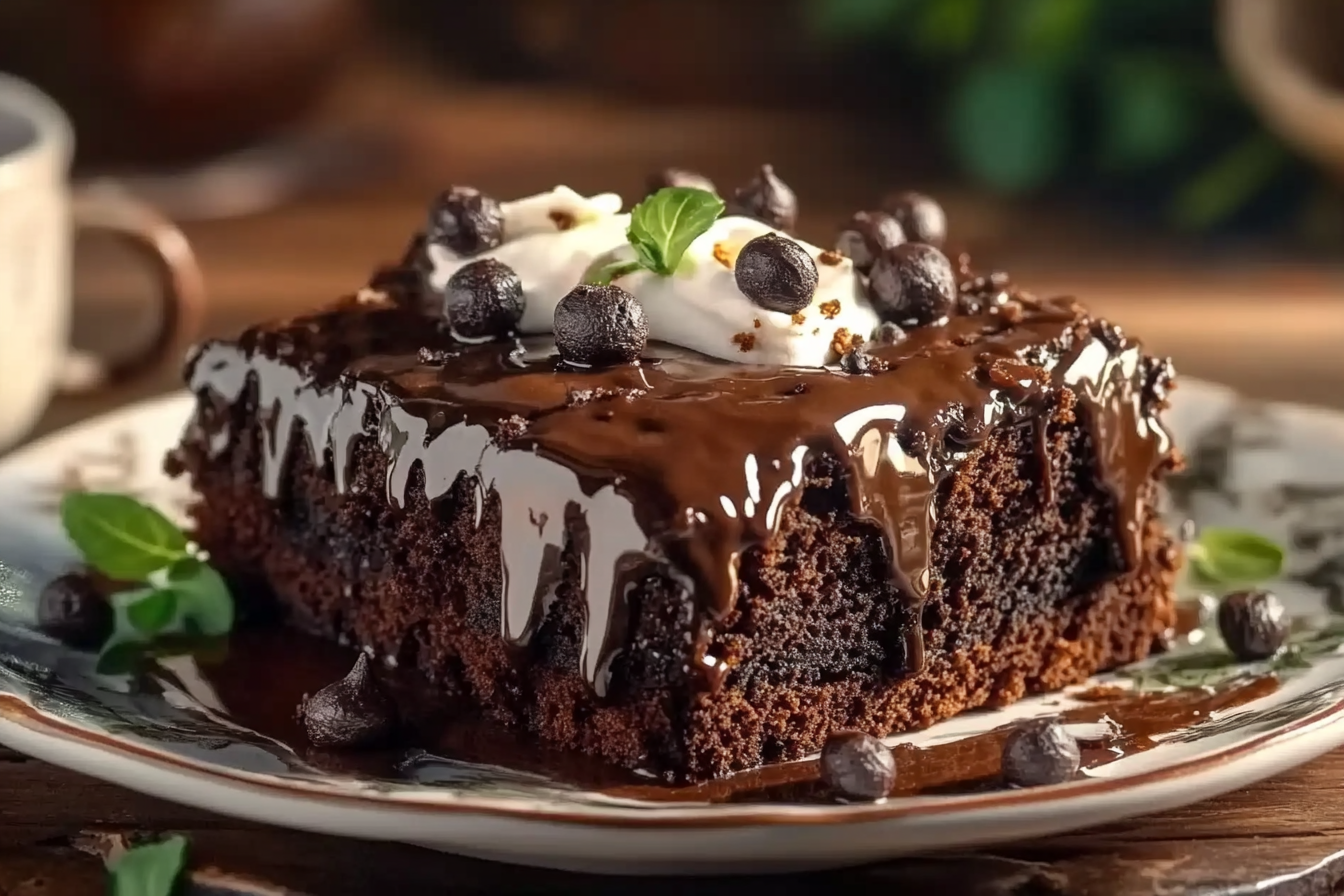 Mississippi Mud Cake