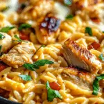 Monterey Chicken One Pan Orzo