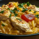 One Pot Marry Me Chicken Orzo