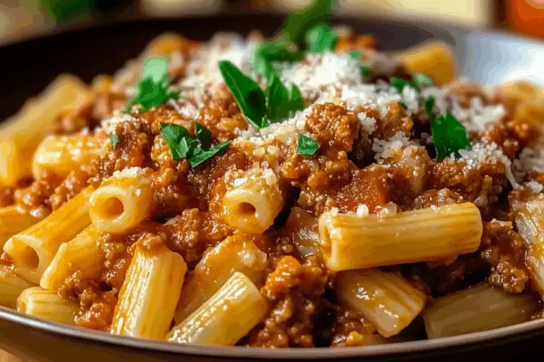 Pasta Bolognese Classic Italian