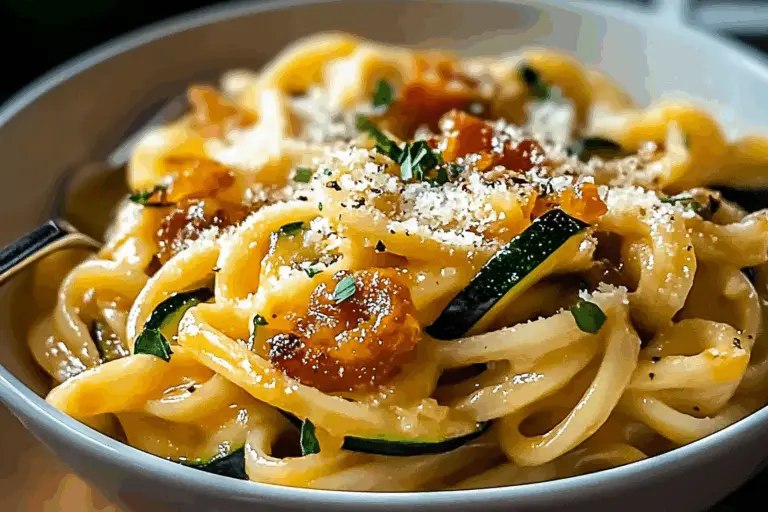 Pasta With Caramelized Zucchini